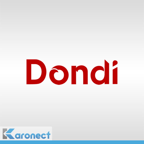 طراحی لوگوتایپ به سفارش فروشگاه dondishop.com لوگو تایپ