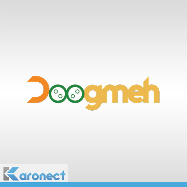 طراحی لوگوتایپ به سفارش وبسایت doogmeh.com لوگوتایپ